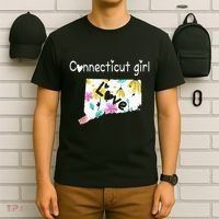 Connecticut Girl I Love Connecticut Home T-Shirt thumb 6