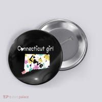 Connecticut Girl I Love Connecticut Home Button thumb 0