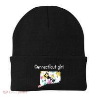 Connecticut Girl I Love Connecticut Home Beanie thumb 0