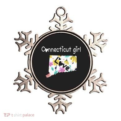 Connecticut Girl I Love Connecticut Home Ornament