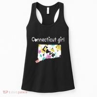 Connecticut Girl I Love Connecticut Home Women's Tank Top thumb 0