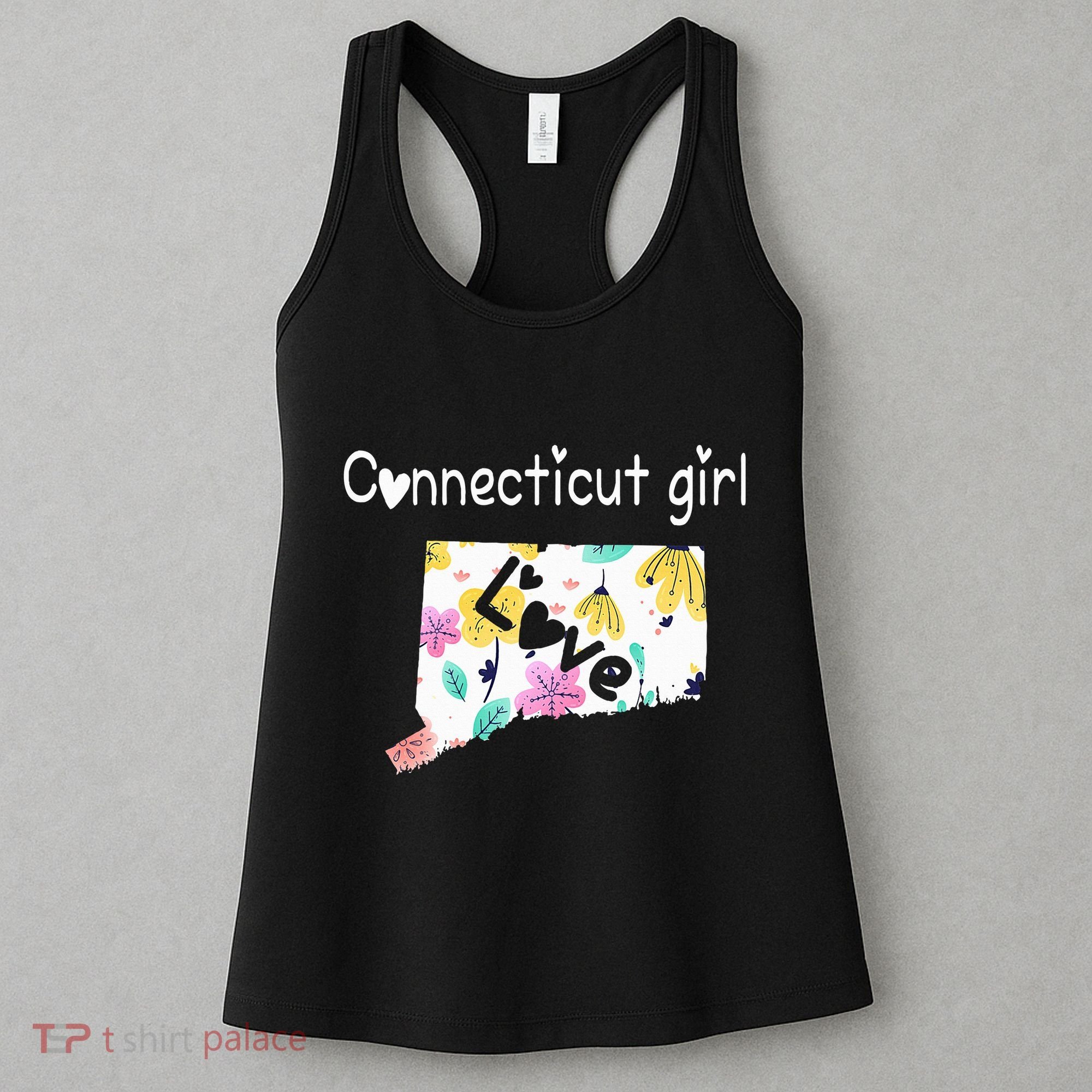 Connecticut Girl I Love Connecticut Home Women's Tank Top
