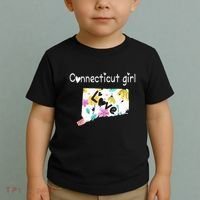 Connecticut Girl I Love Connecticut Home Toddler T-Shirt thumb 2