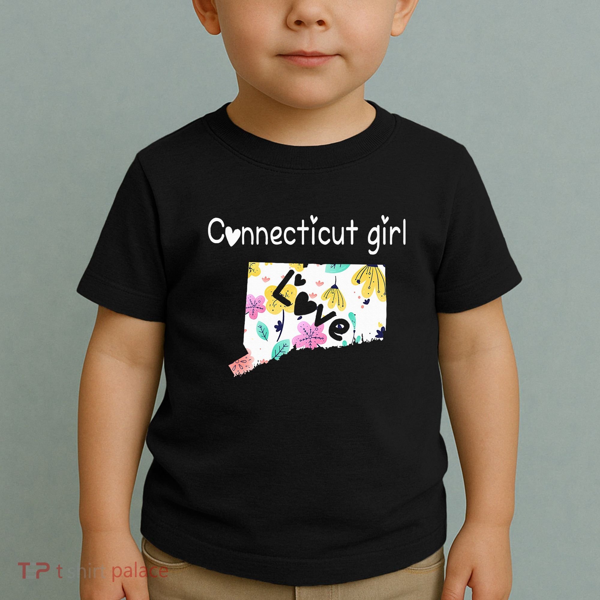 Connecticut Girl I Love Connecticut Home Toddler T-Shirt