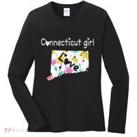 Connecticut Girl I Love Connecticut Home Women's Long Sleeve Shirt thumb 0