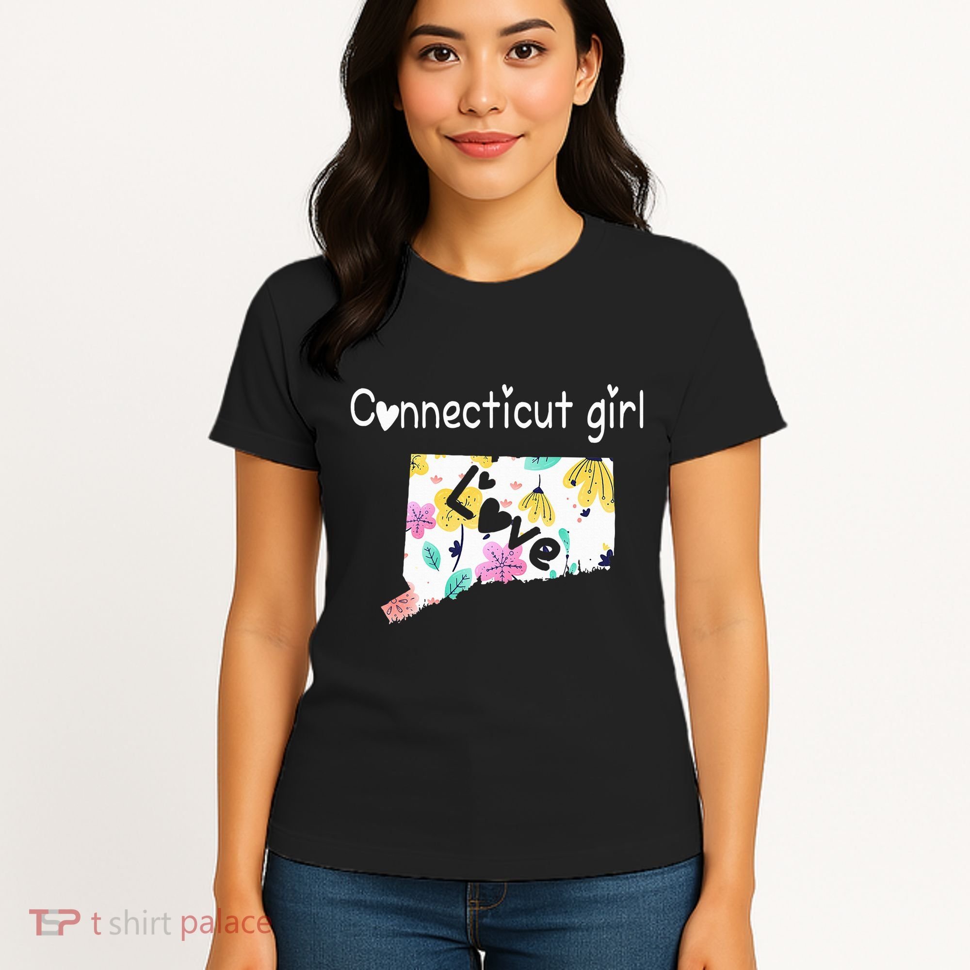 Connecticut Girl I Love Connecticut Home Women's T-Shirt