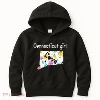 Connecticut Girl I Love Connecticut Home Kids Hoodie thumb 0