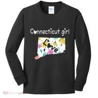Connecticut Girl I Love Connecticut Home Kids Long Sleeve Shirt thumb 0