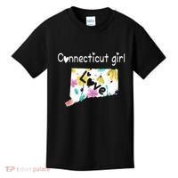 Connecticut Girl I Love Connecticut Home Kids T-Shirt thumb 0