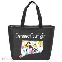 Connecticut Girl I Love Connecticut Home Tote Bag thumb 0