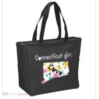 Connecticut Girl I Love Connecticut Home Tote Bag thumb 2