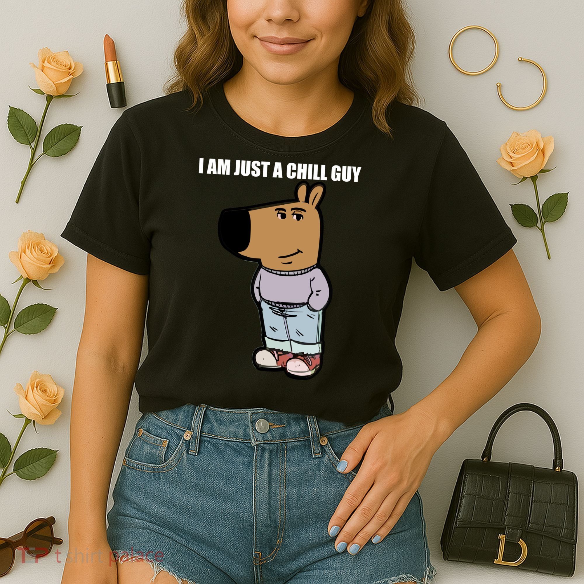 Chill Guy Comfort Colors Boxy T-Shirt