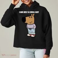 Chill Guy Ladies Heavyweight Boxy Pullover Hoodie thumb 0
