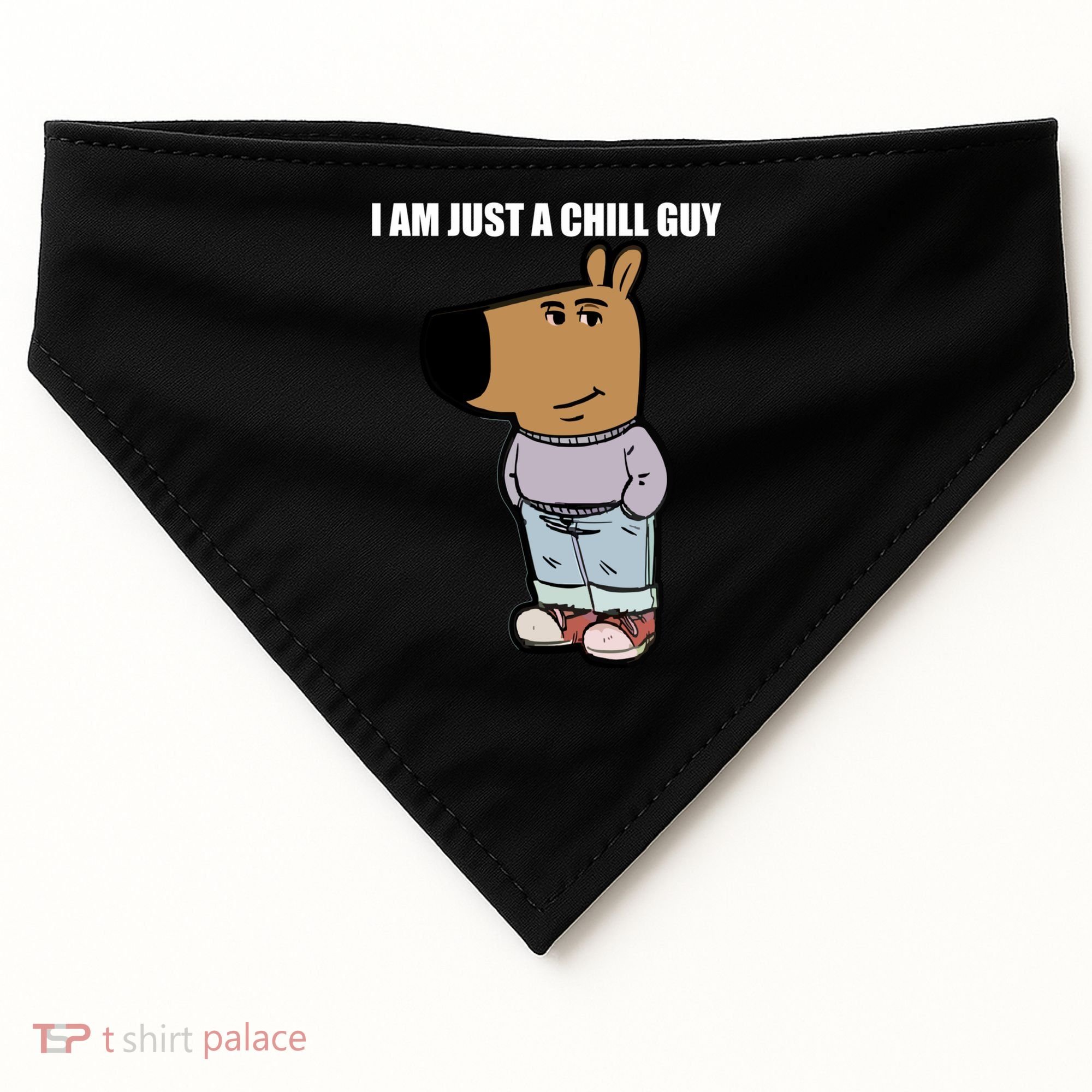 Chill Guy USA-Made Doggie Bandana