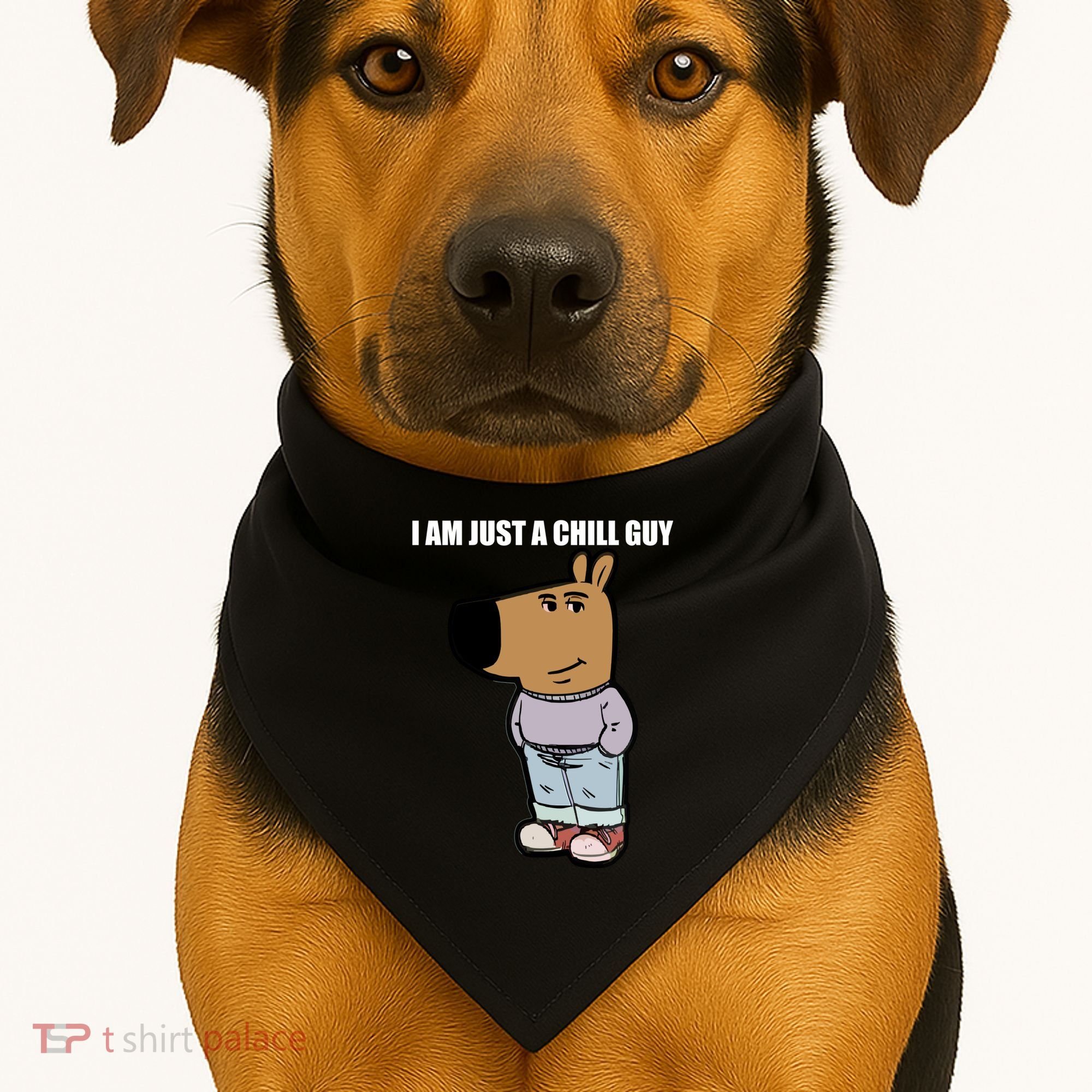 Chill Guy USA-Made Doggie Bandana