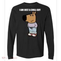 Chill Guy Comfort Colors Heavyweight Long Sleeve T-Shirt thumb 0