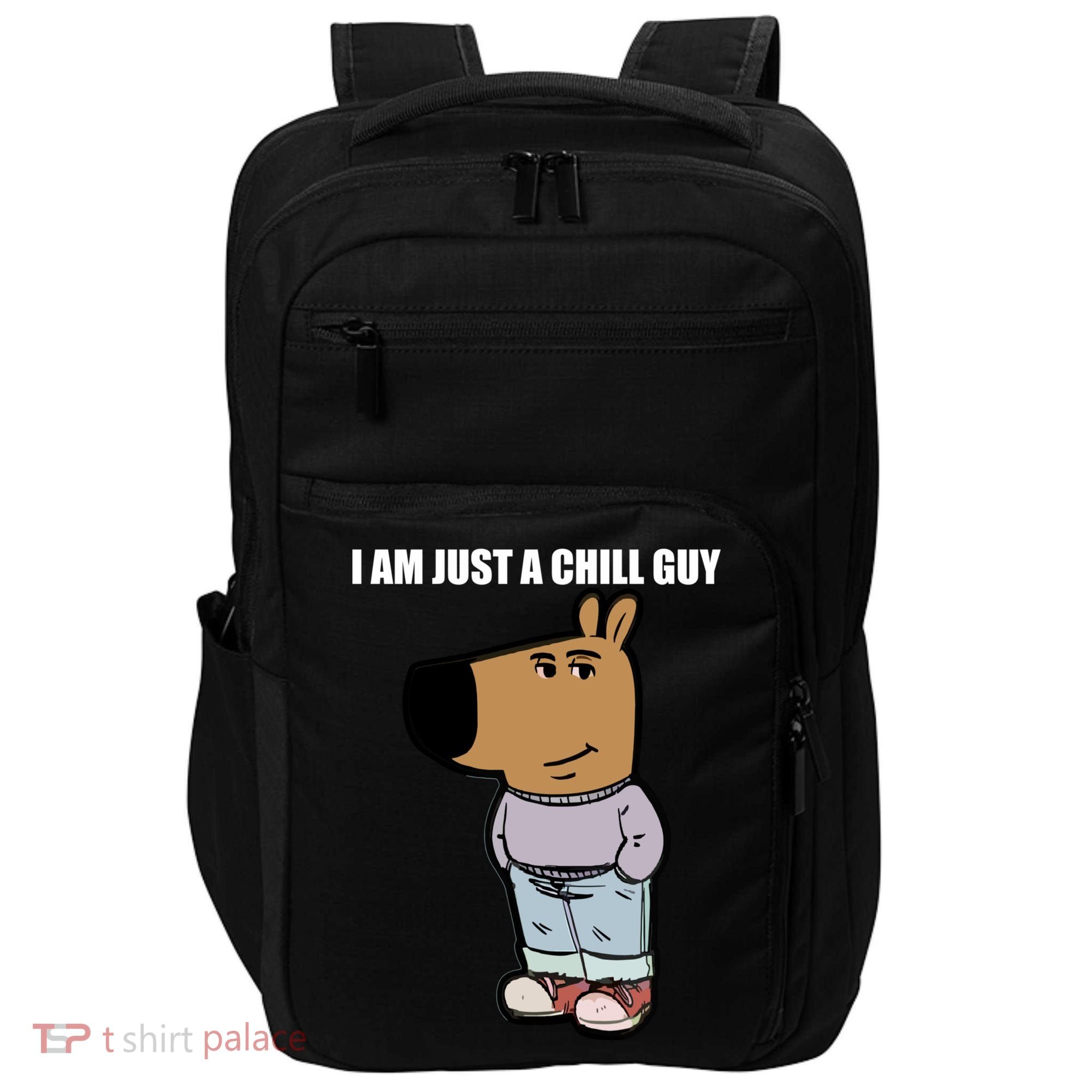 Chill Guy Impact Tech Backpack