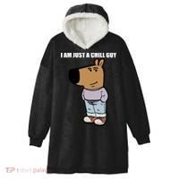 Chill Guy Hooded Wearable Blanket thumb 0