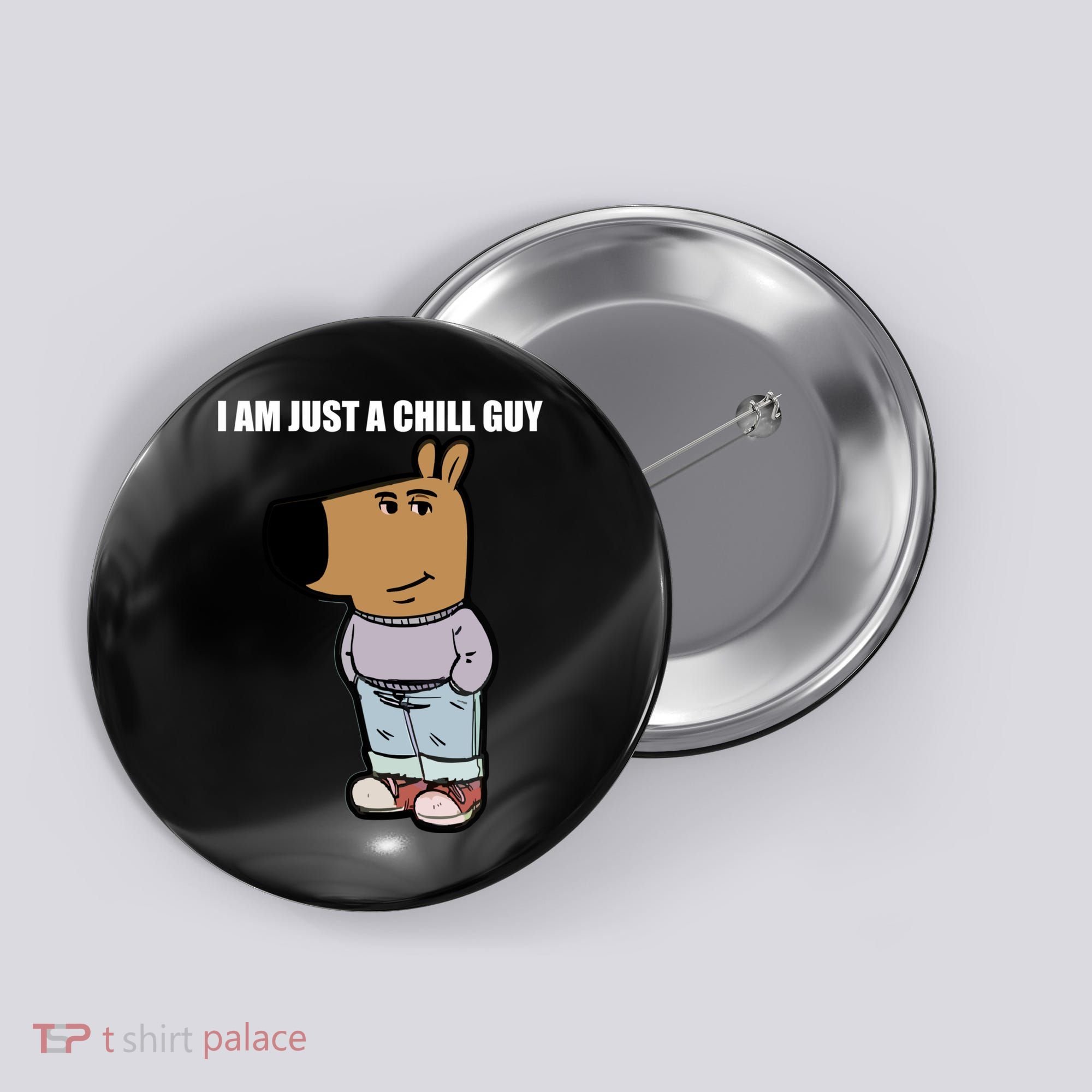 Chill Guy Button