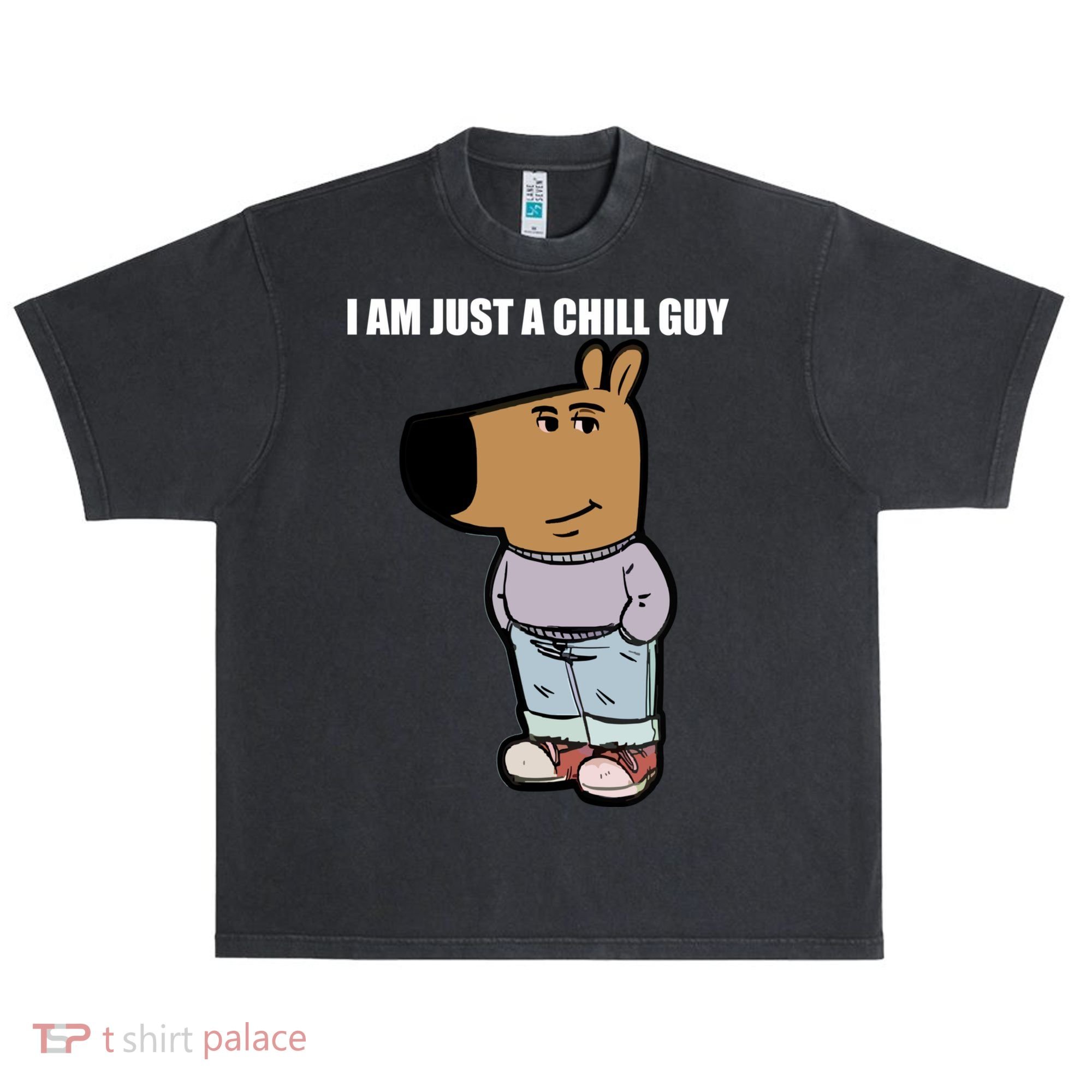 Chill Guy Urban Oversized Heavyweight T-Shirt