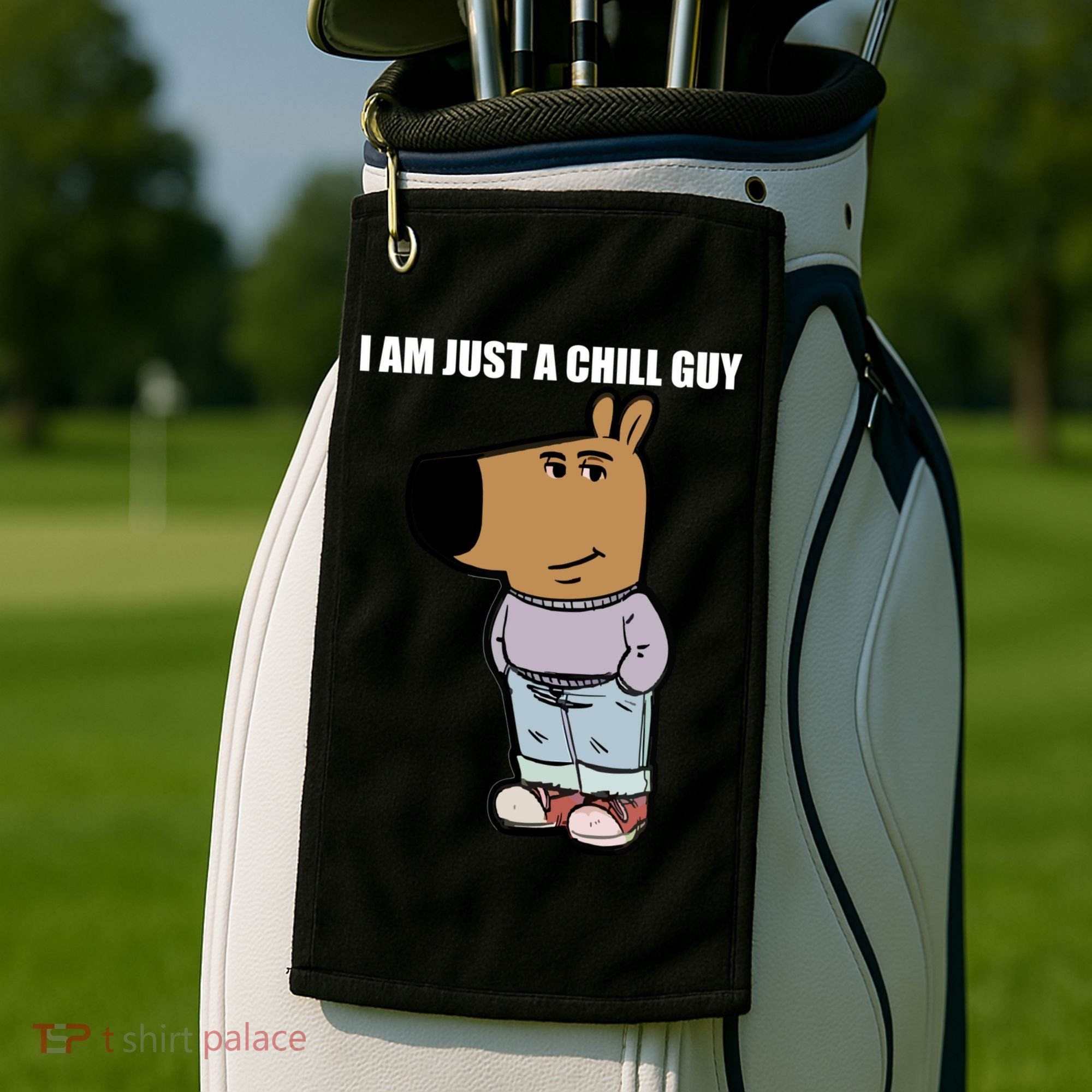 Chill Guy Golf Towel
