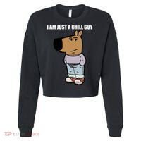 Chill Guy Cropped Pullover Crew thumb 0