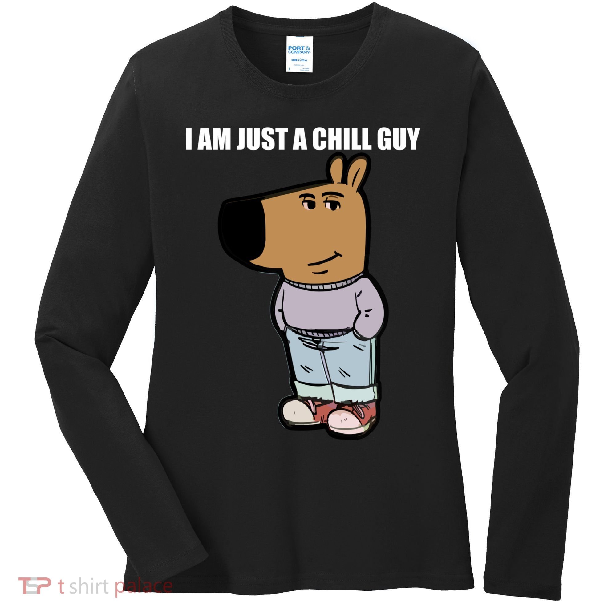 Chill Guy Women's Long Sleeve Shirt