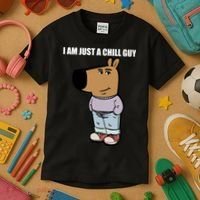 Chill Guy Kids T-Shirt thumb 3