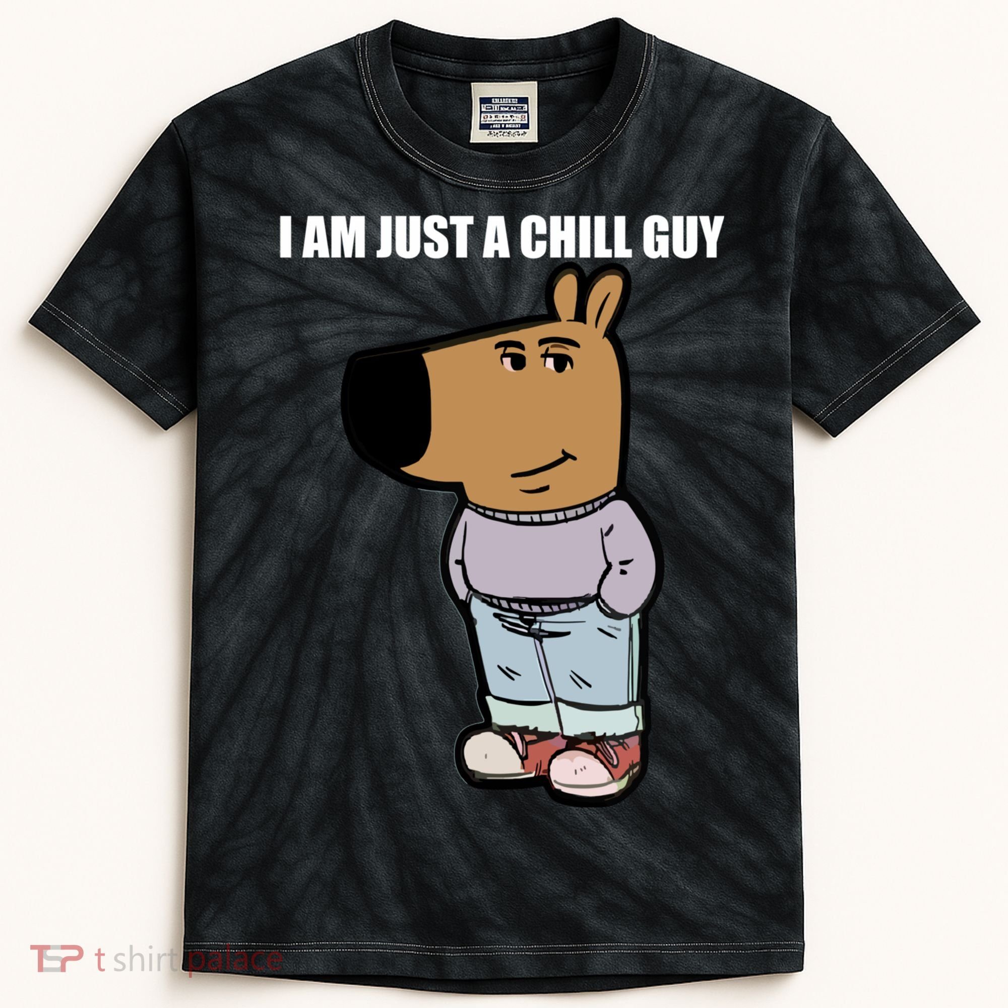 Chill Guy Kids Tie-Dye T-Shirt