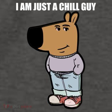 Chill Guy Vector Backpack