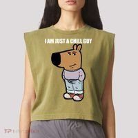Chill Guy Garment-Dyed Women's Muscle Tee thumb 2