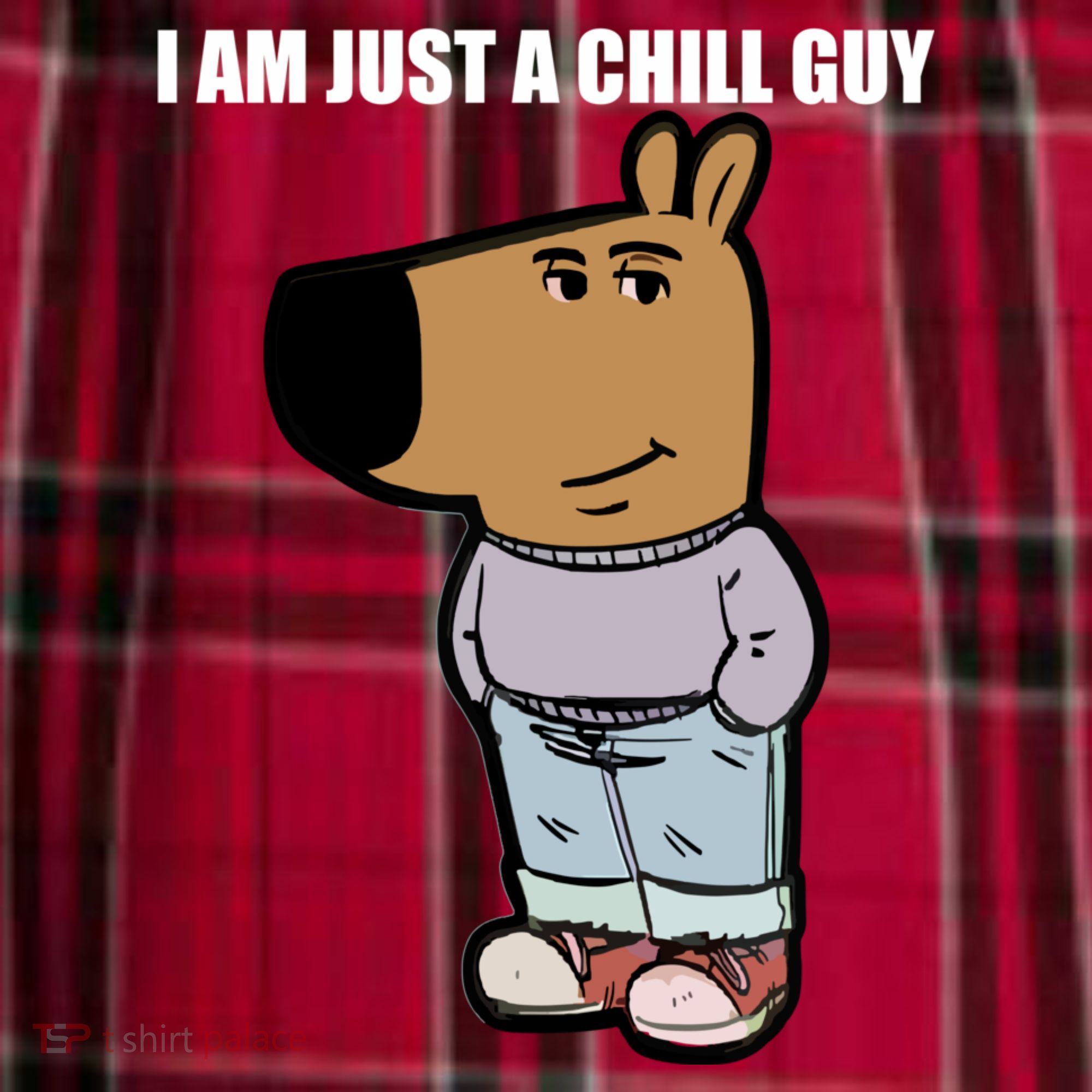 Chill Guy Women's Flannel Plaid Pajama Pants