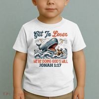 Christian Get In Loser We're Doing God's Will Bible Humor Toddler T-Shirt thumb 2