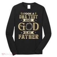 Christian Gift I Took A DNA Test and God Is My Father Long Sleeve Shirt thumb 0