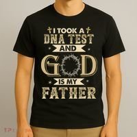 Christian Gift I Took A DNA Test and God Is My Father T-Shirt thumb 3