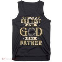 Christian Gift I Took A DNA Test and God Is My Father Tank Top thumb 0