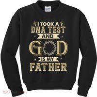 Christian Gift I Took A DNA Test and God Is My Father Kids Sweatshirt thumb 0