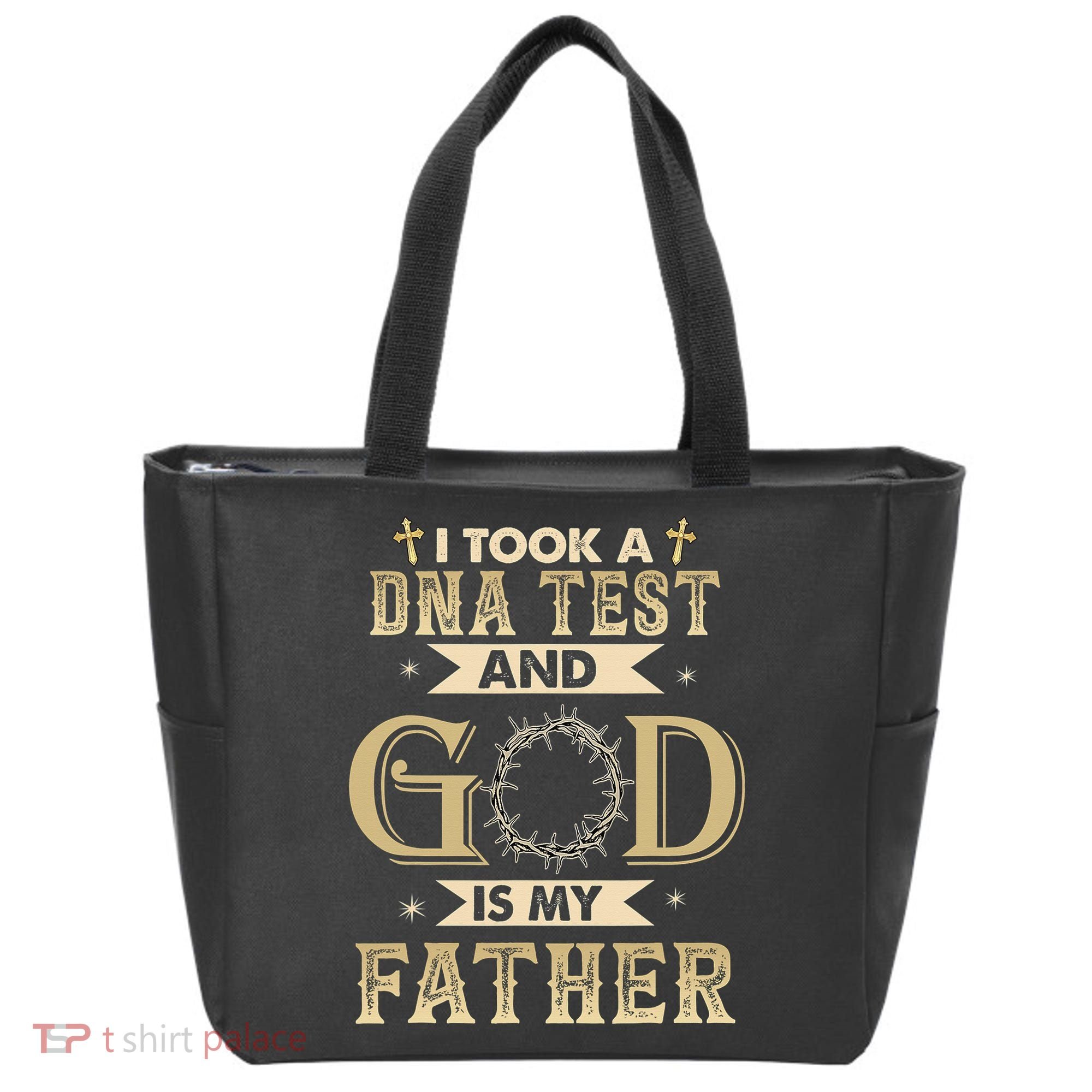 Christian Gift I Took A DNA Test and God Is My Father Tote Bag