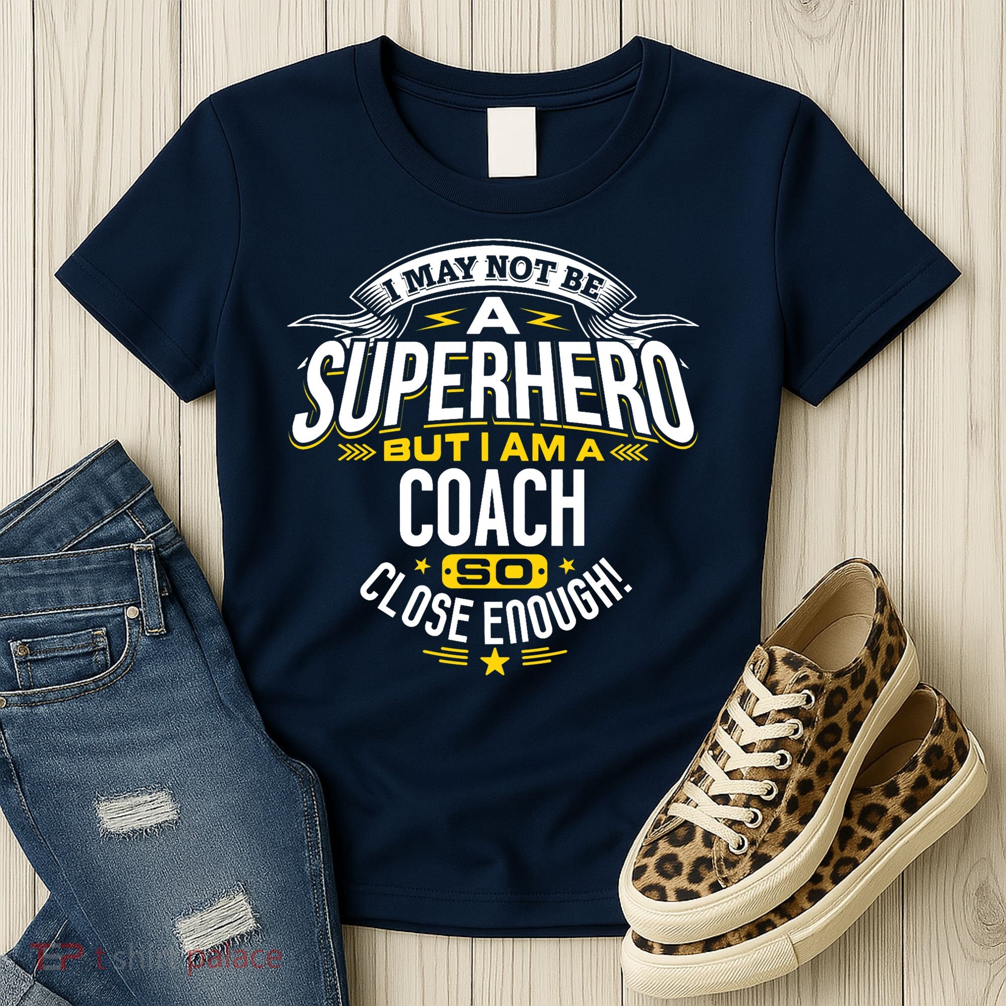 Coach Gift Idea Superhero Coach For Coaches Women's T-Shirt