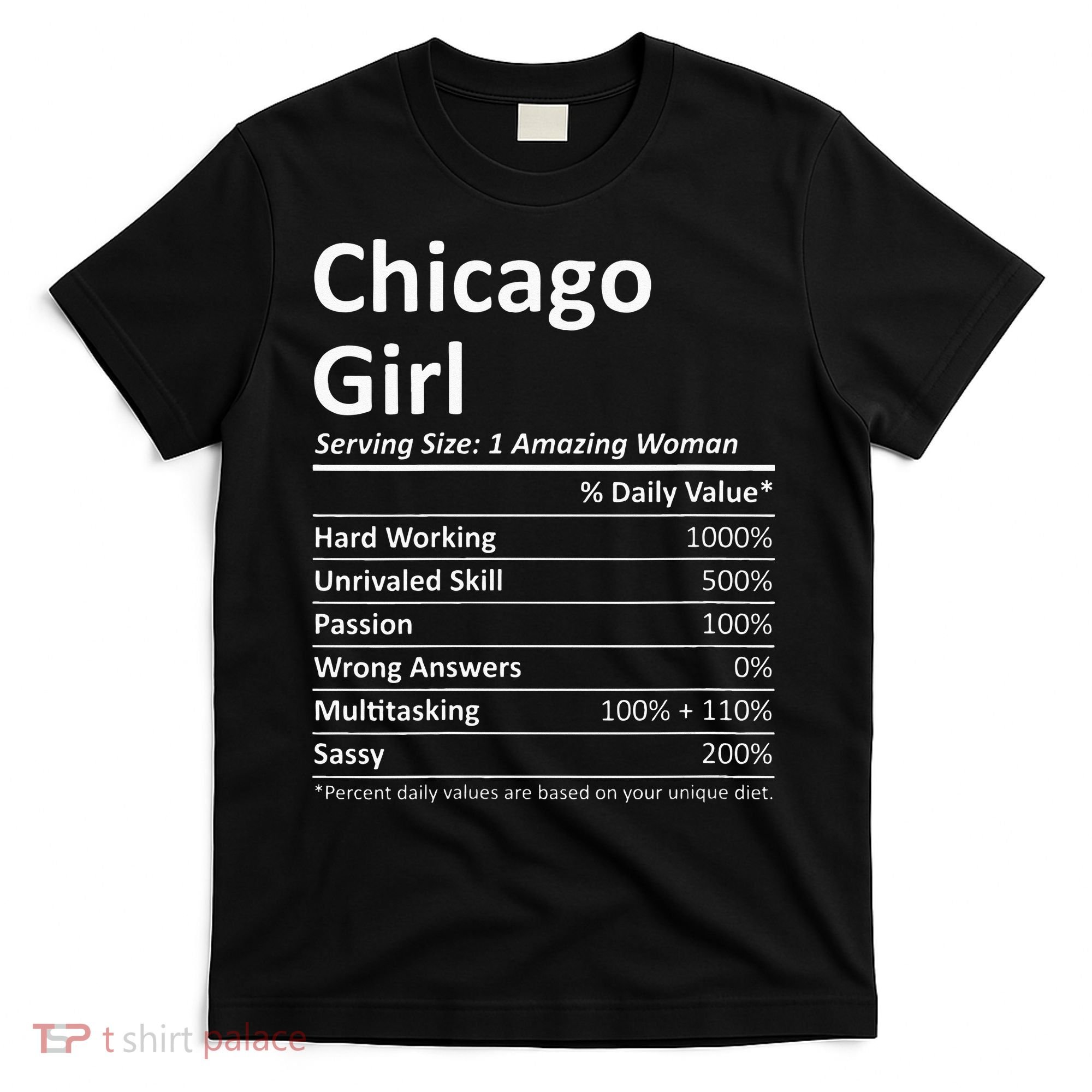 CHICAGO GIRL IL ILLINOIS Funny City Home Roots USA Gift T-Shirt