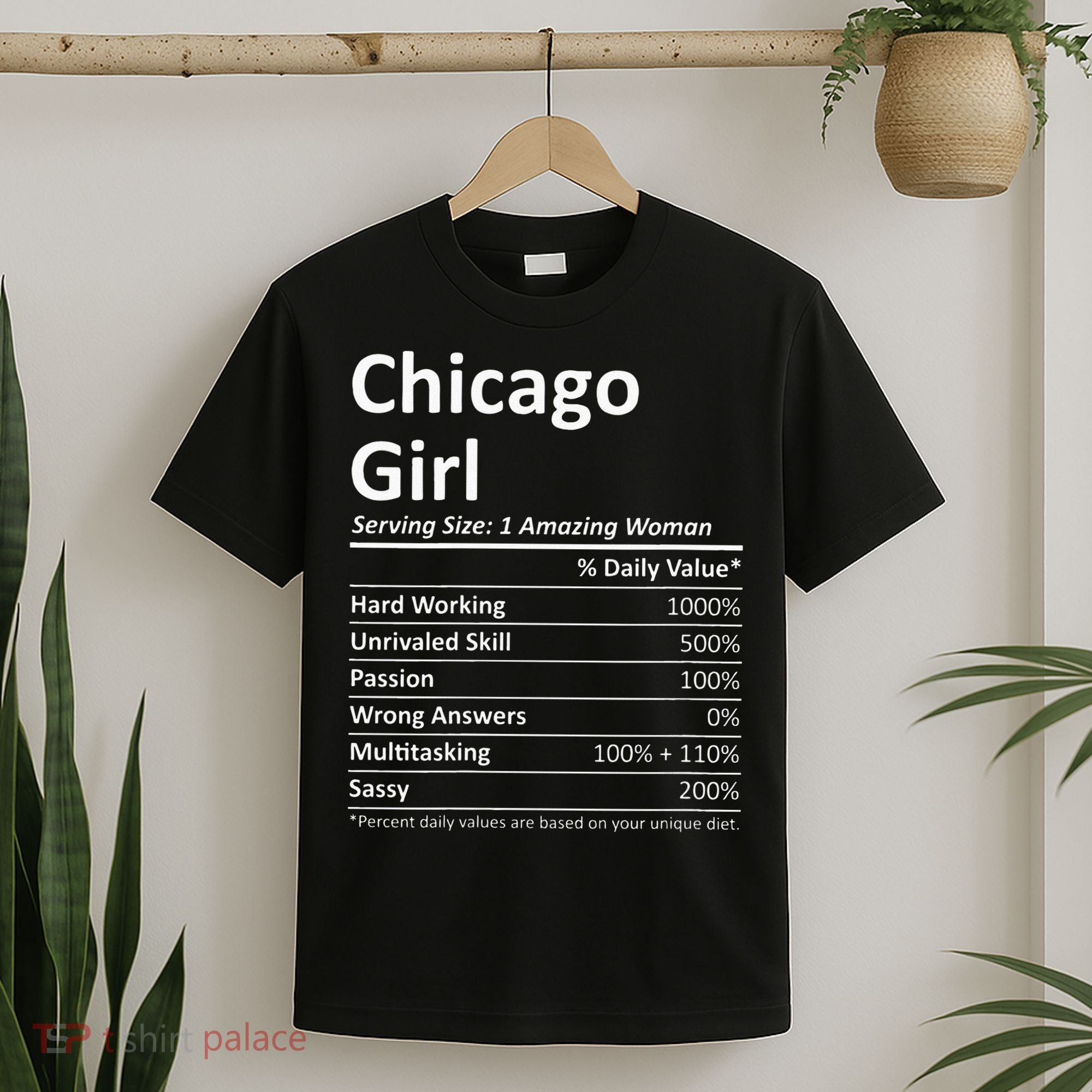 CHICAGO GIRL IL ILLINOIS Funny City Home Roots USA Gift T-Shirt