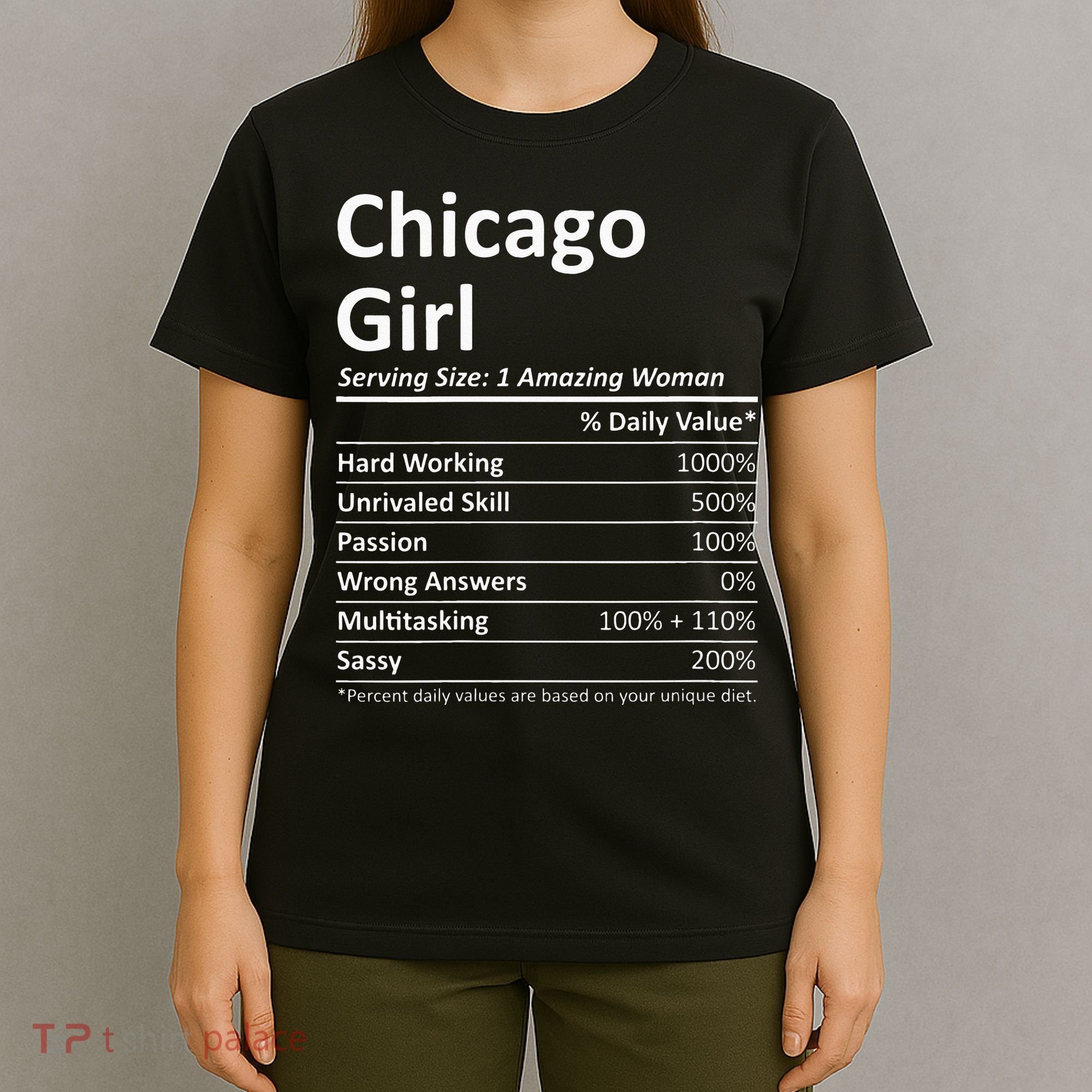 CHICAGO GIRL IL ILLINOIS Funny City Home Roots USA Gift T-Shirt