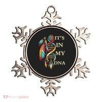  Cute Gift It's In My Dna Indigenous Native American Indian Day Ornament thumb 0
