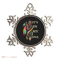  Cute Gift It's In My Dna Indigenous Native American Indian Day Ornament thumb 0