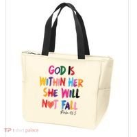 Christian God Is Within Her She Will Not Fall Christian Bible Tote Bag thumb 3