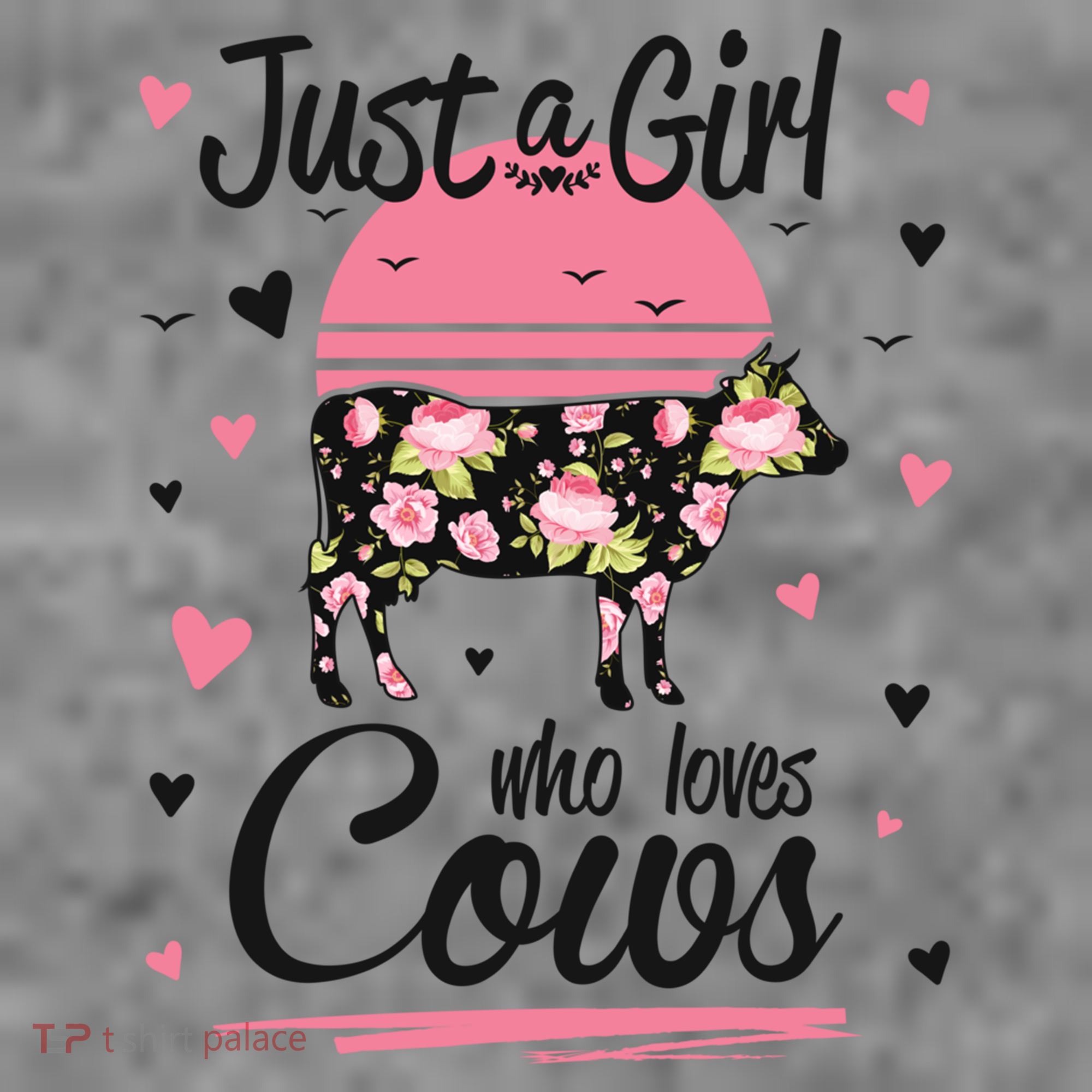 Cow Gift Just A Girl Who Loves Cows Cool Gift Toddler Hoodie