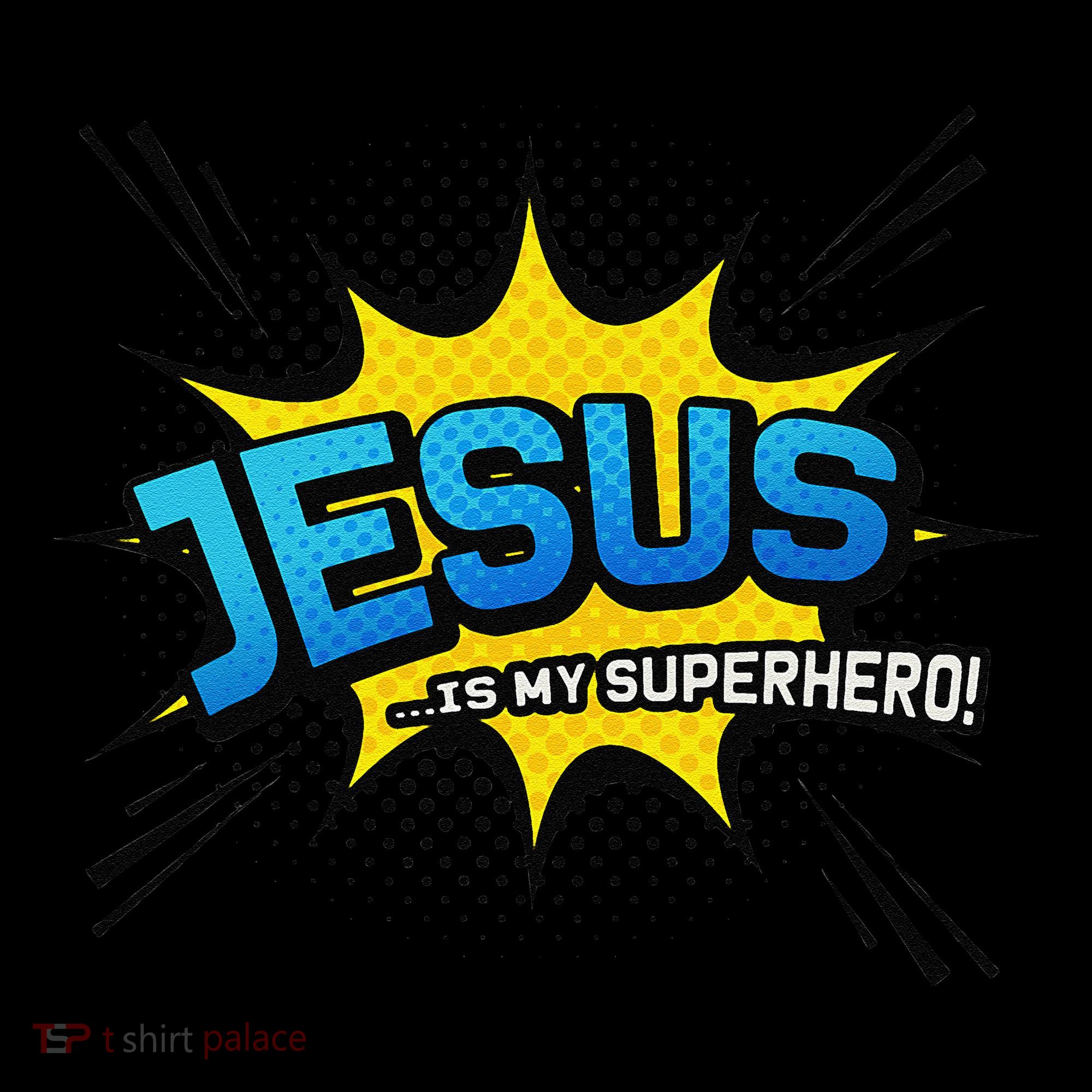 Christian Gift Jesus Is My Superhero Fun Comic Book Coffee Mug