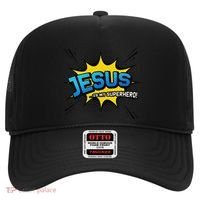 Christian Gift Jesus Is My Superhero Fun Comic Book Hat thumb 0