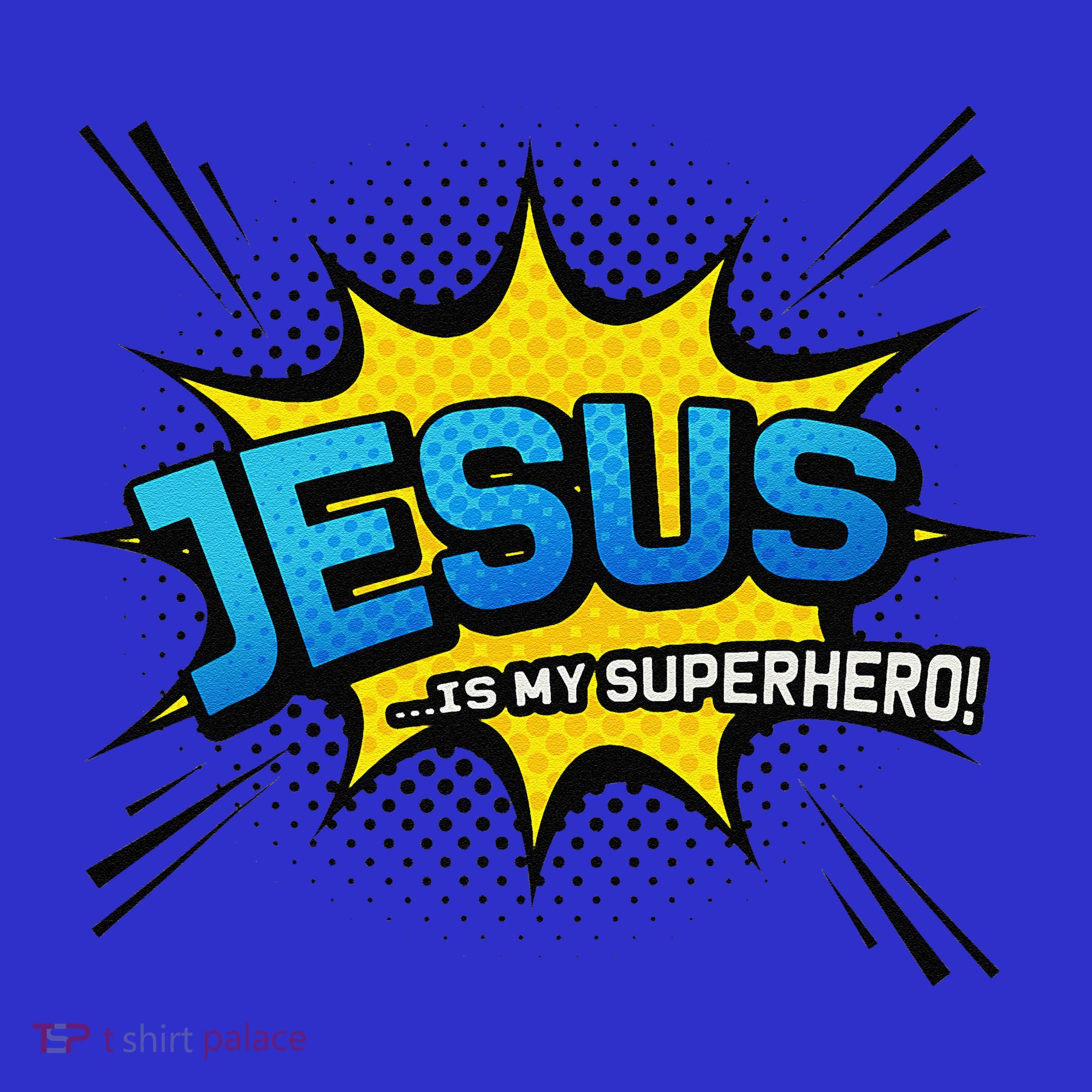 Christian Gift Jesus Is My Superhero Fun Comic Book Women's Tank Top