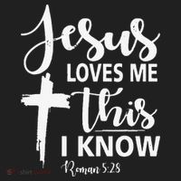 Christian Gift Jesus Love Me This I Know Beanie thumb 2